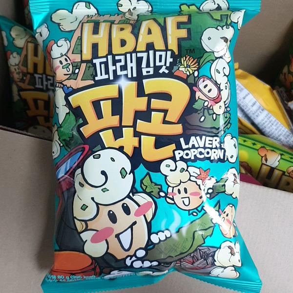 

HBAF Green Laver Popcorn 80g x 12 One thing