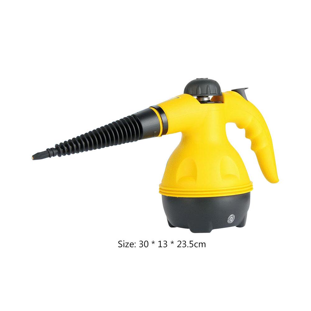 High Temperature Electric Steam Cleaner Portable Handheld Pressurized Steam Cleaner Safety Lock Attachments for Carpets Curtains