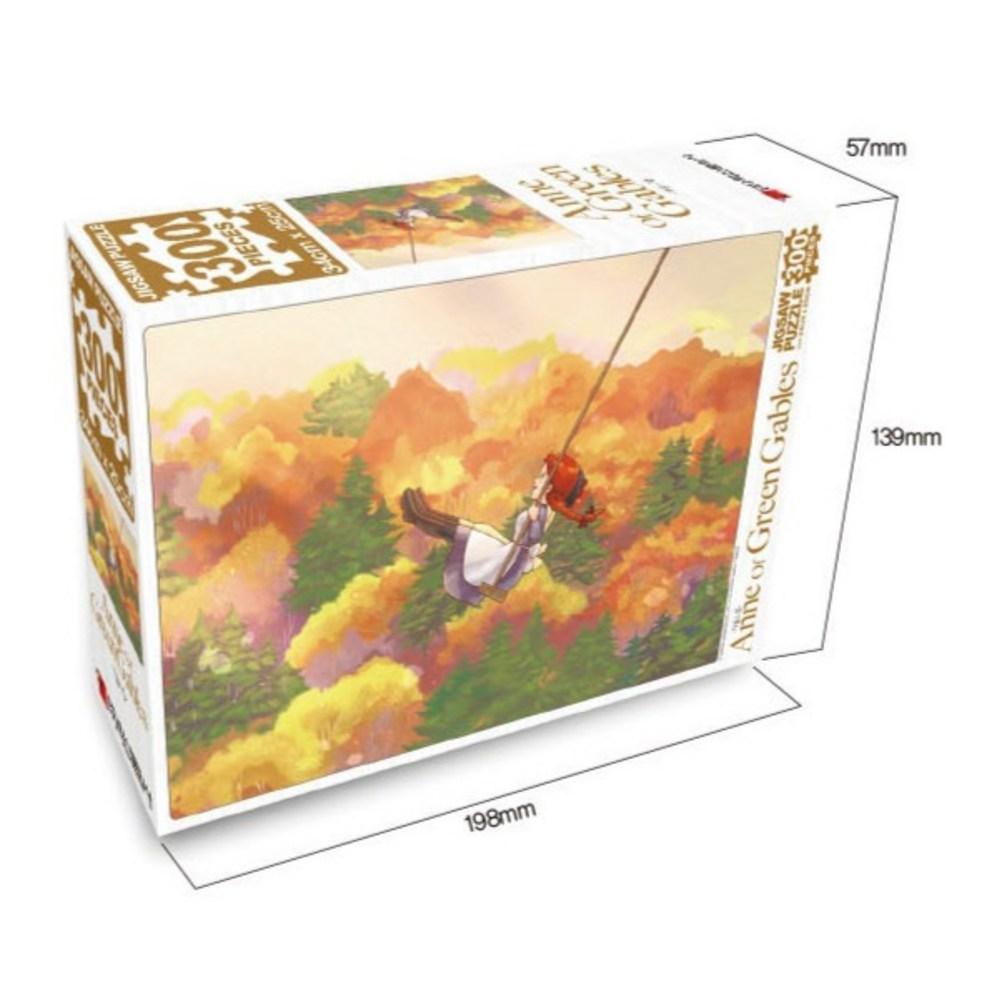 Quebra-cabeça Anne de Green Gables Haksan Munhwasa 300 Peças - Sensação de Outono