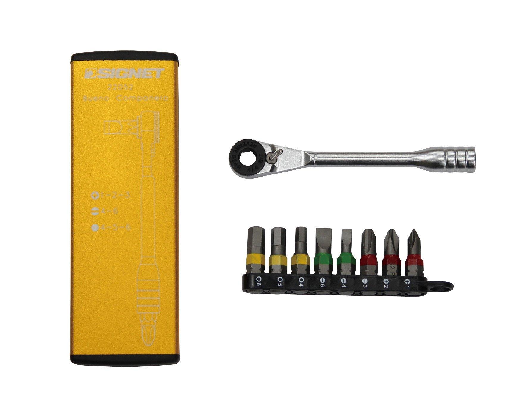 

Набор мини-трещоток SIGNET, Желтый, 22052