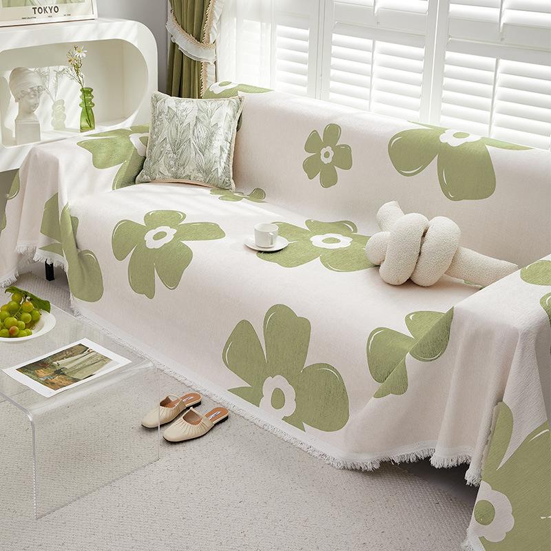 Chenille Sofa Cover Autumn and Winter New One-piece Thickened High-grade Non-slip Can Be Covered with A Universal Sofa Towel