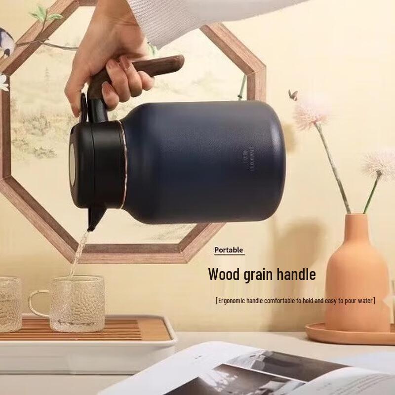 HOAOR Stainless Steel 1800ml Insulated Thermos Pot