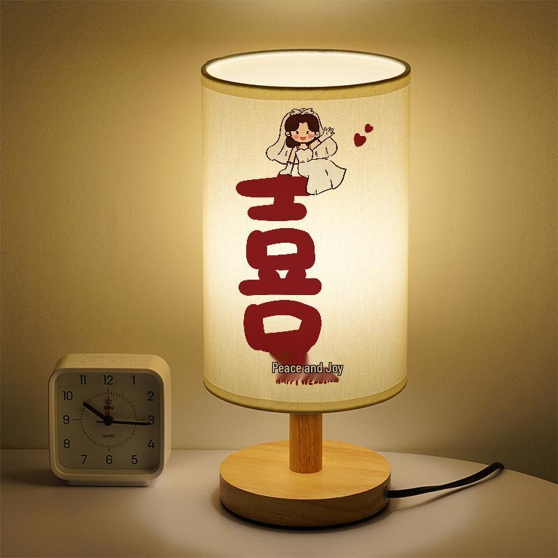 

Newlywed Nightlight: Festive Bedside Lamps for Engagement or Wedding Gift