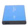 HDD Enclosure Plug Play 3TB USB3.0 SSD Hard Disk Box for LaptopsOS X External Data StorageBlue