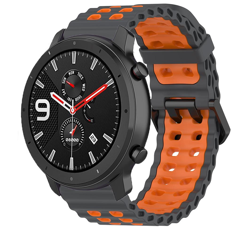 22mm Silicone Band for Amazfit GTR 47mm/GTR 4 3 Pro/Balance 2 1/Bip 6 5/Stratos 2 3 Bracelet for Huawei Watch GT6 5 4 46mm Strap