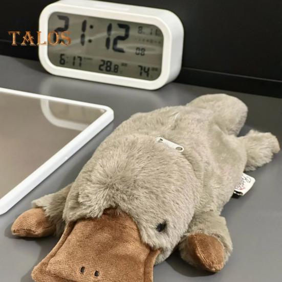 Piórnik w kształcie rekina, zapięcie na suwak, duża pojemność, torba do przechowywania artykułów piśmienniczych, pogrubiony aksamit, organizer na niezbędne przybory do pisania