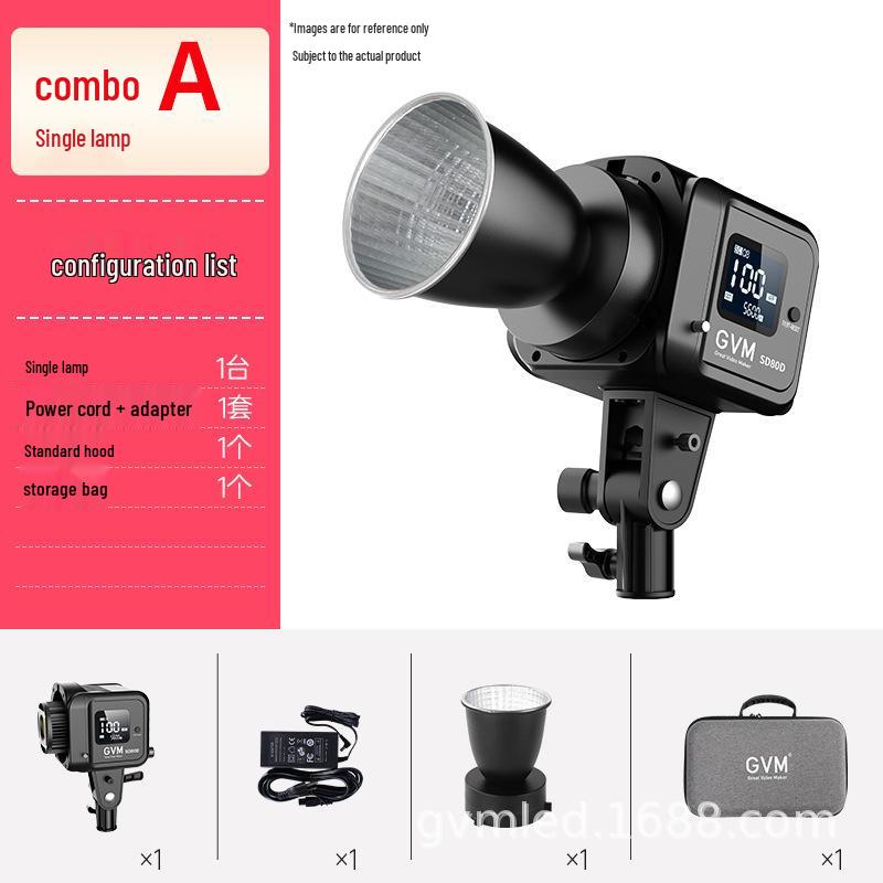 8GVM SD80D Streamer Lighting: Live Broadcast & Video Fill Light