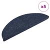 Self-adhesive Stair Treads 5 Pieces 56 X 17 X 3 Cm Semicircular