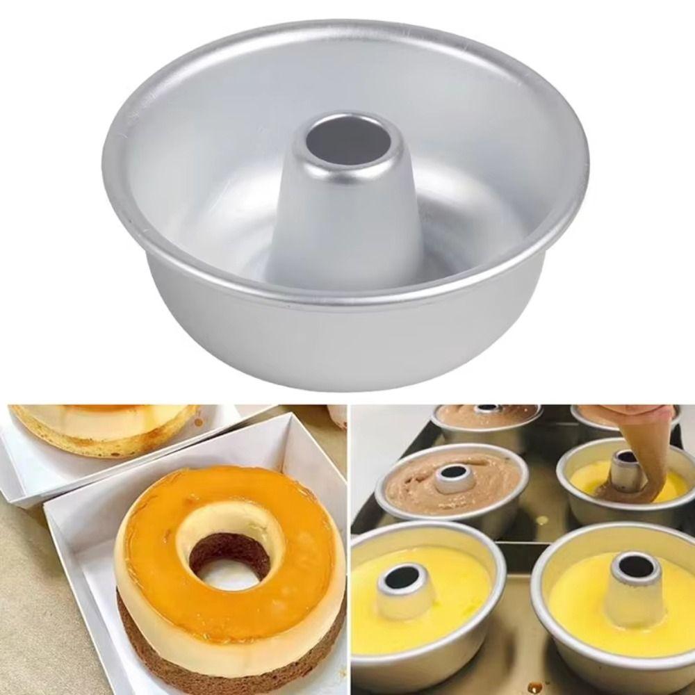 Durable Multi-size Cake Mold Aluminum DIY Chiffon Mold Doughnut Donut Mold Kitchen Baking Tools