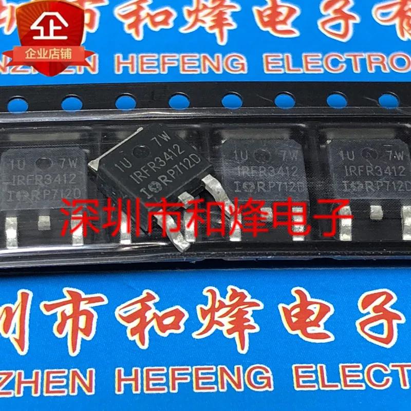 10pcs IRFR3412 TO-252 100V 48A MOS Field Effect Transistor Integrated Circuit Chips FR3412
