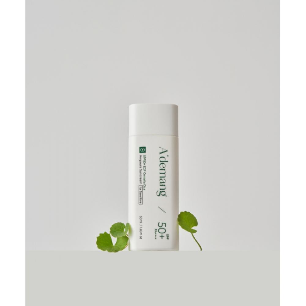Ademang Egf Centella Asiatica Ampoule Sunscreen For Sensitive NONE