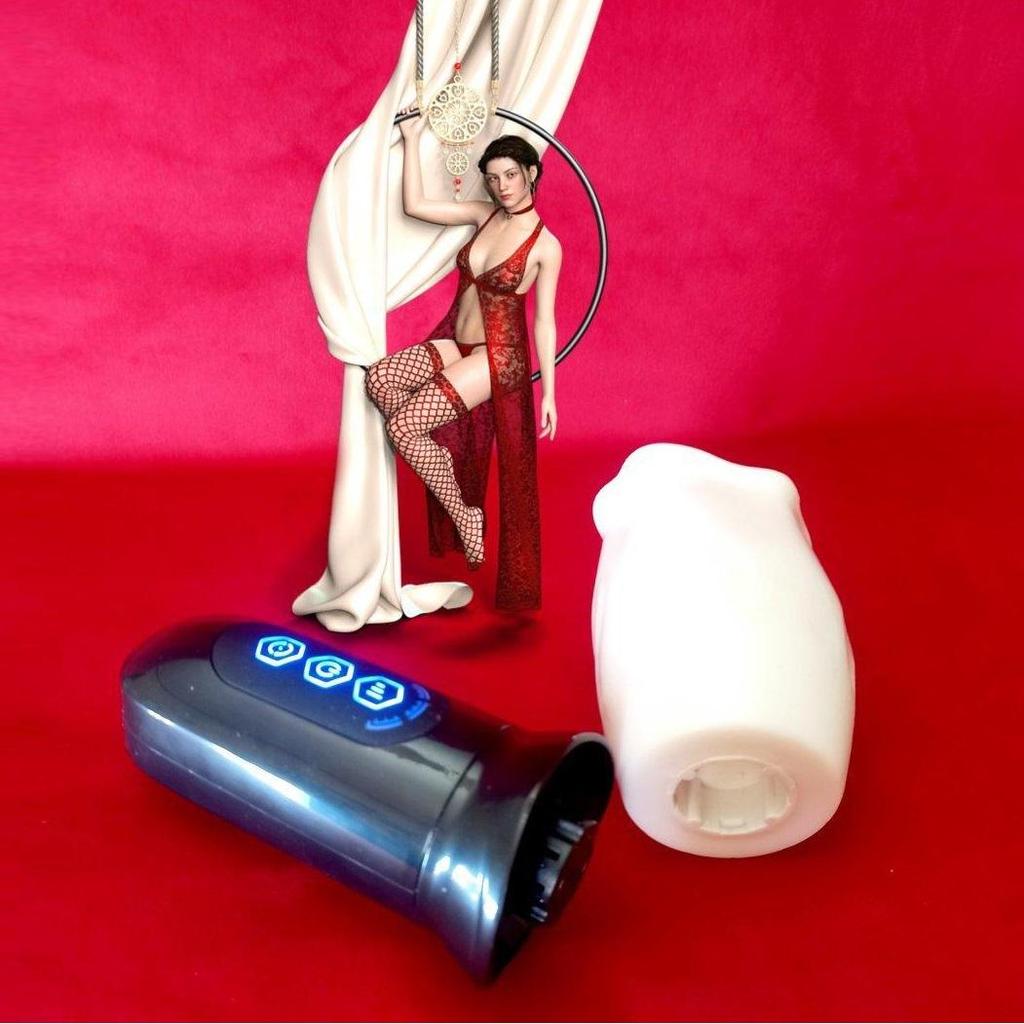 Male Masturbator Oral Sex Trainer Vibrator Sex Toys For Men Vagina Real Pussy Adult Delay Automatic Climax Glans Stimulate ManAA