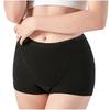 Lady Lazy Period Briefs, Boxer Sanitary Pants, Black, 120ml (S)