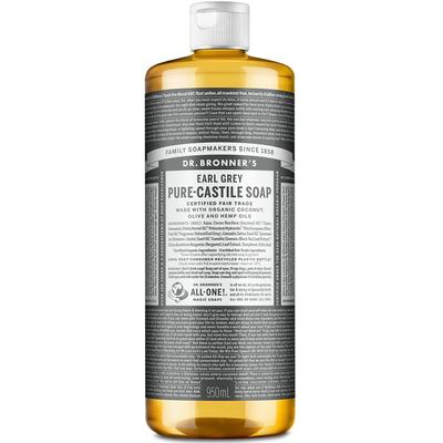 Dr. Bronner's Earl Grey Pure Castile Soap Black Tea Flavor, 950 ml, 1 kus