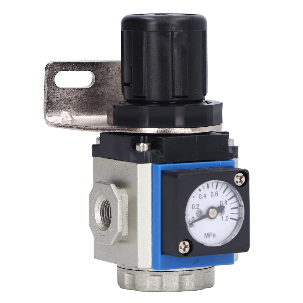 Air Compressors Regulator Valve Aluminum Alloy Mini Pressure Regulators Kit for IndustryGR200‑08 PT1/4