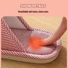 Non-Slip Indoor Cotton-Linen Slippers for All Seasons - Unisex