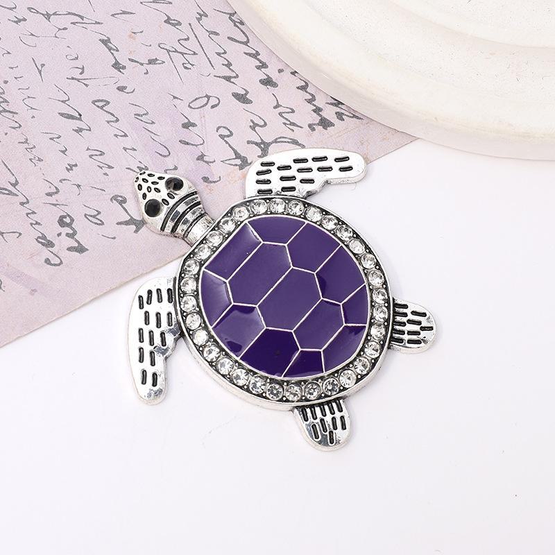 Yilian Creative Turtle Diamond Alloy DIY Jewelry Phone Accessories