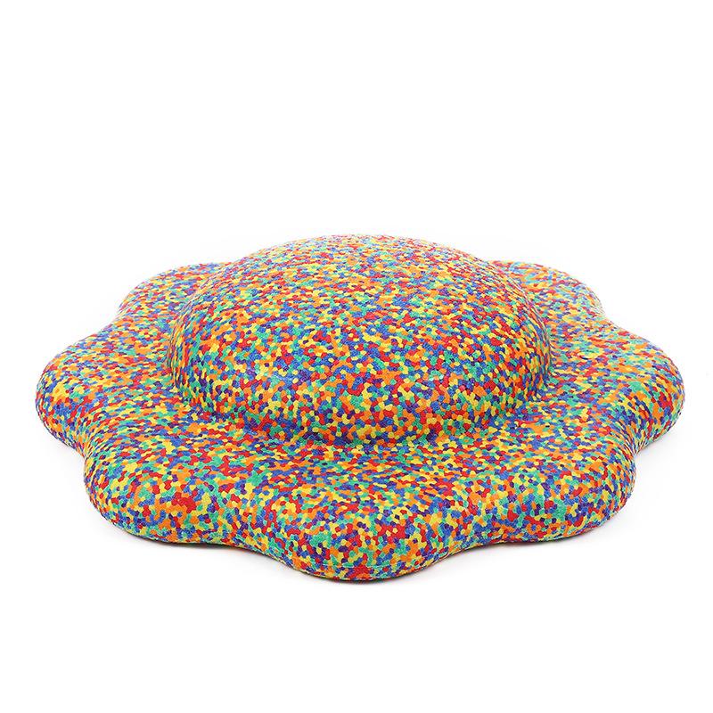 

Детская балансировочная доска для тренировки равновесия Детский сад Центр раннего развития Тренировочные балансировочные ступеньки через реку красный/синий