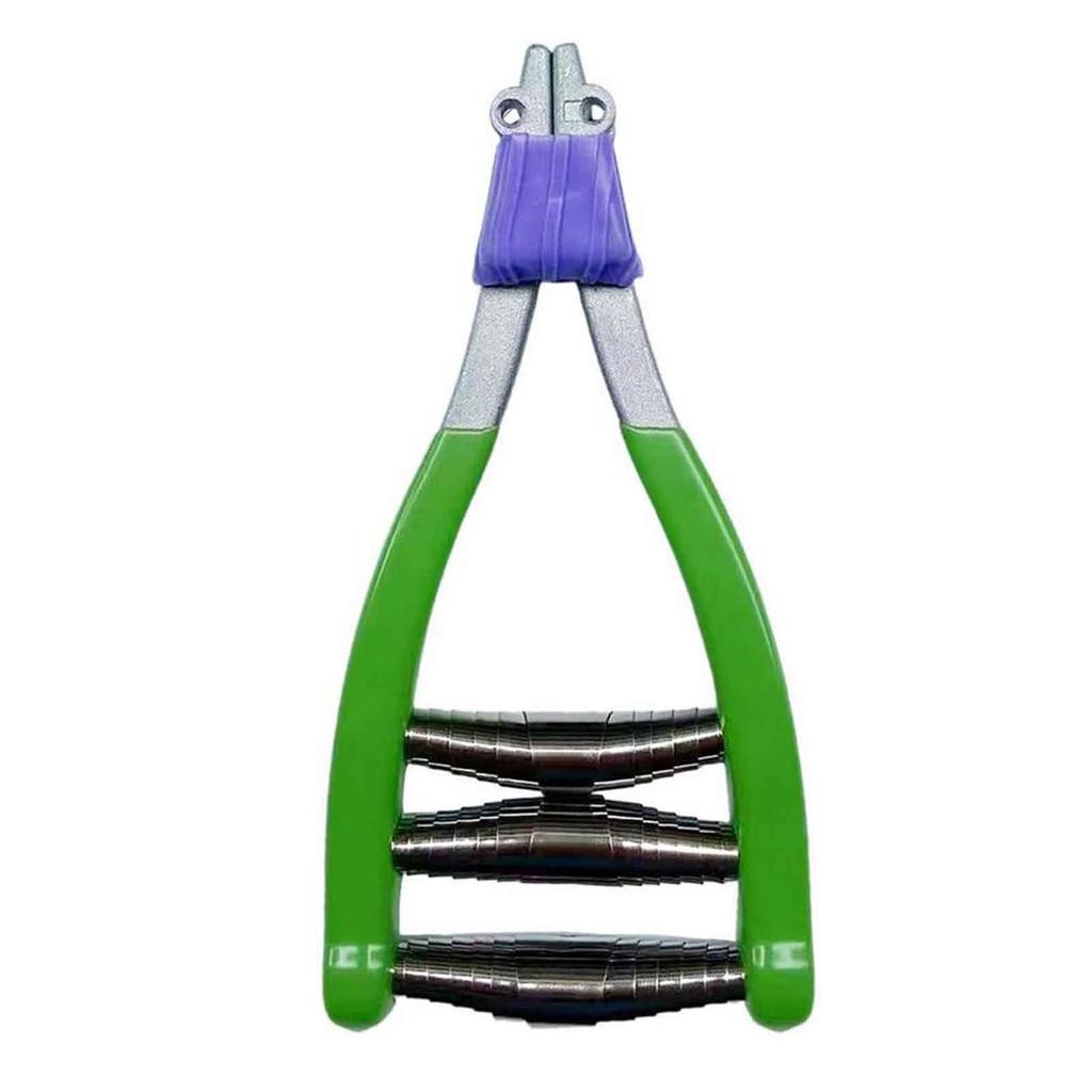Badminton Racket Starting Stringing Clamp with Pad, 3 Spring Tennis Racket Blocking Decompression Pad Fixing Starter Clip