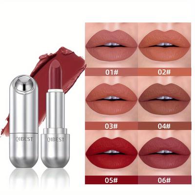 Lightweight Matte Non Stick To Cup Non Fading Lipstick Long-lasting Waterproof Non Fading Natural Three-dimensional Lipstick