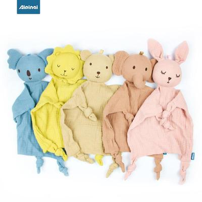 Baby Comfort Blanket & Sleep Companion Doll - Rabbit Teething Toy & Washcloth