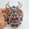 Vintage Women Girls Heavy Industry Crystal Animal Brooch Pin Fashion Luxury Shiny Boutique Rhinestone Badges Corsages For Lady