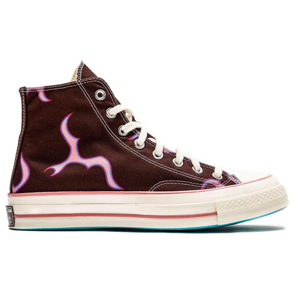 Golf Le Fleur X Converse Chuck 70 High Paprika Flame Unisex Sneakers Brown Egret Salmon-Rose A08646C