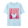 Vintage Sunset Chicken Tee Shirts Adult Premium Cotton Oversized Tops Retro Tshirts Designer Clothes Unisex