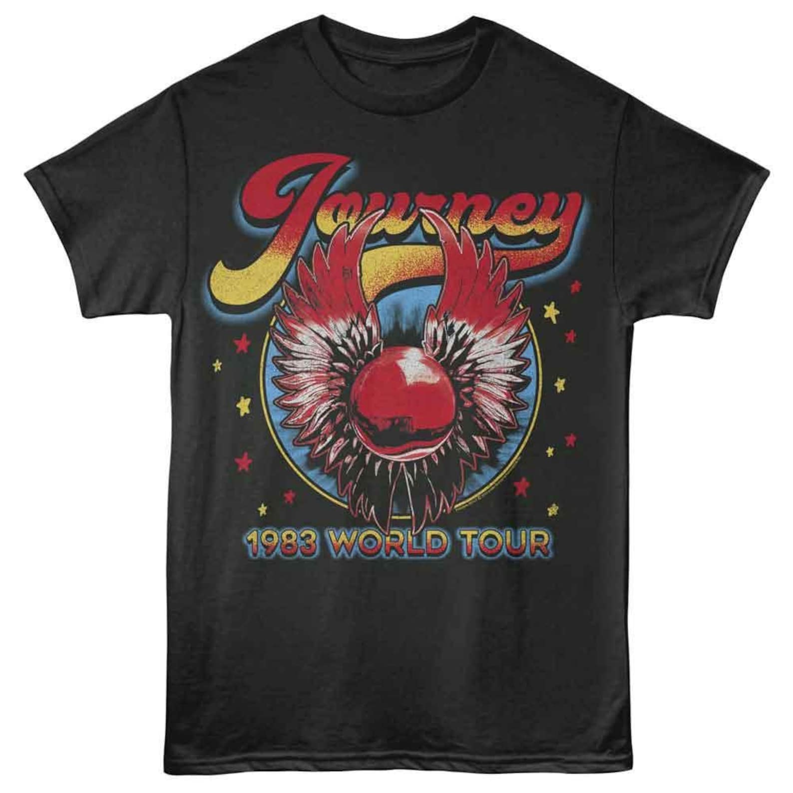 Journey 1983 World Tour Smoke T-Shirt L