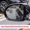 Dla Ciężarówek Lusterko Boczne Martwy Punkt Zdejmowane Szerokokątne Wypukłe Lusterko Wsteczne Wypukłe Wsteczne 2 Sztuki Naklejane Akcesoria