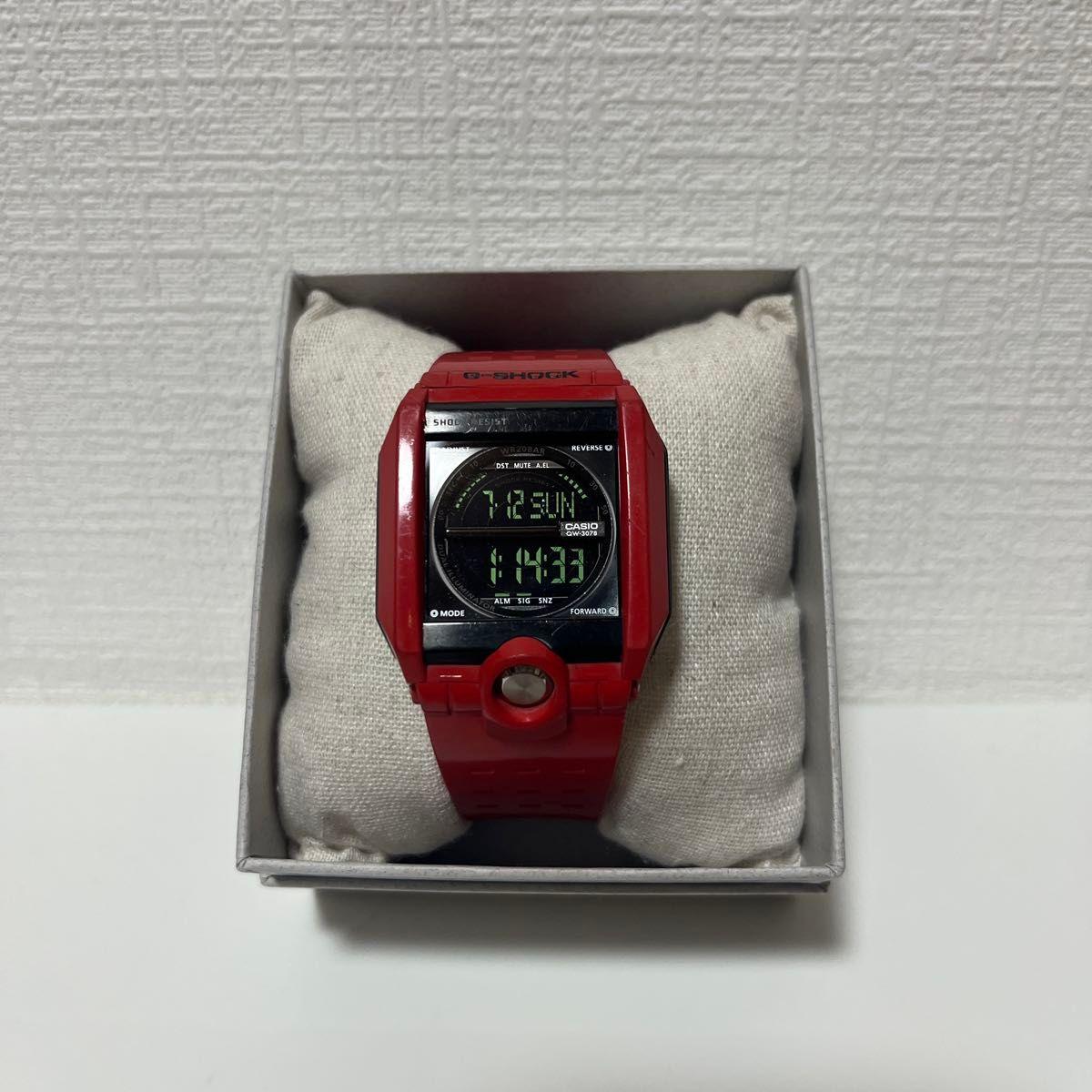 Used CASIO G-SHOCK G-8100 Operation confirmed Red Casio watch digital G-Shock red