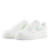 Nike Air Force 1 Leather Slip Resistant Abrasion Resistant Low Top Skateboard Shoes Women's White Green HF1058-133(Team4448-3)