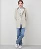 Yujeeot Beige Two-Tone Trench Coat (Unisex)