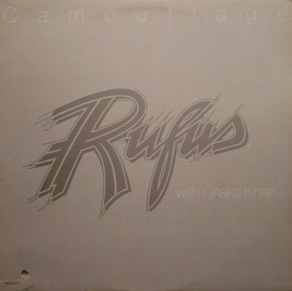 

LP Record RUFUS CHAKA KHAN Camouflage MCA5270 MCA Records Canada SoulFunk Used