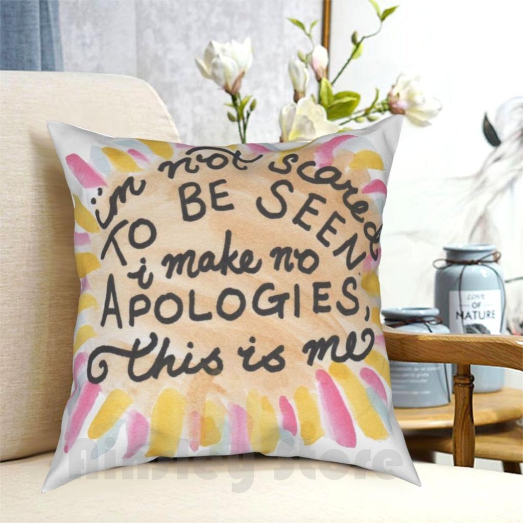This Is Me Pillow Case Printed Home Soft DIY Pillow Cover Brave The Greatest Showman The Greatest Showman Circus Hugh Hugh