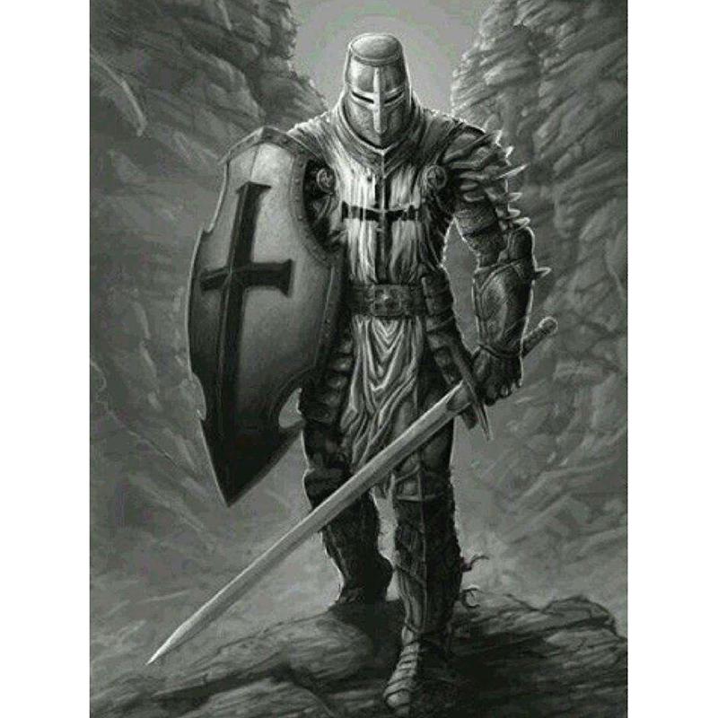 

5D Алмазная картина Мозаика Воин Квадратная/круглая Алмазная вышивка Подарок или украшениеbed