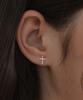 Tatiana (Silver 925) Holy Cross Earrings Ec3128