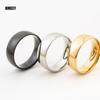 Tarnish Free 2mm 4mm 6mm Stainless Steel 18K Gold Plated Silver Color Knuckle Rings for Lady Minimalist Gold Rings for Women