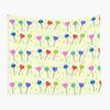 Lollipop Tapestry Colorful Candy Decorative Room Wall Tapestry Kawaii Cute Kids Tapestries Wall Hanging for Bedroom Living Room