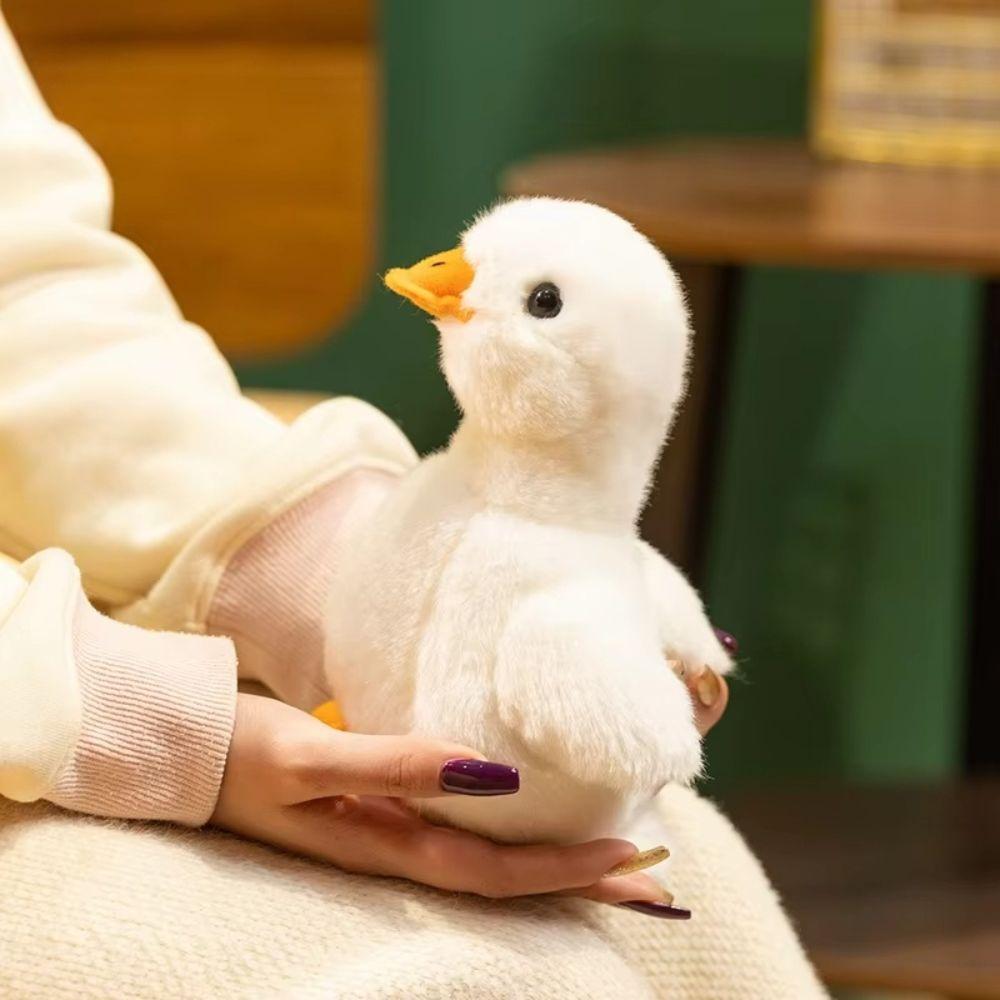 Realistic Duck Plush Toy Lifelike Simulated Duck Pets Home Decor Goose Stuffed Doll Kids Toy