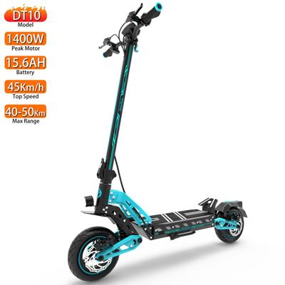 Elektrische Step DriveTron DT10 10" Band 1400W Piekvermogen Opvouwbare E-Step Voor Volwassenen 48V 15.6Ah Dubbele Schijfremmen Maximale Belasting 120Kg