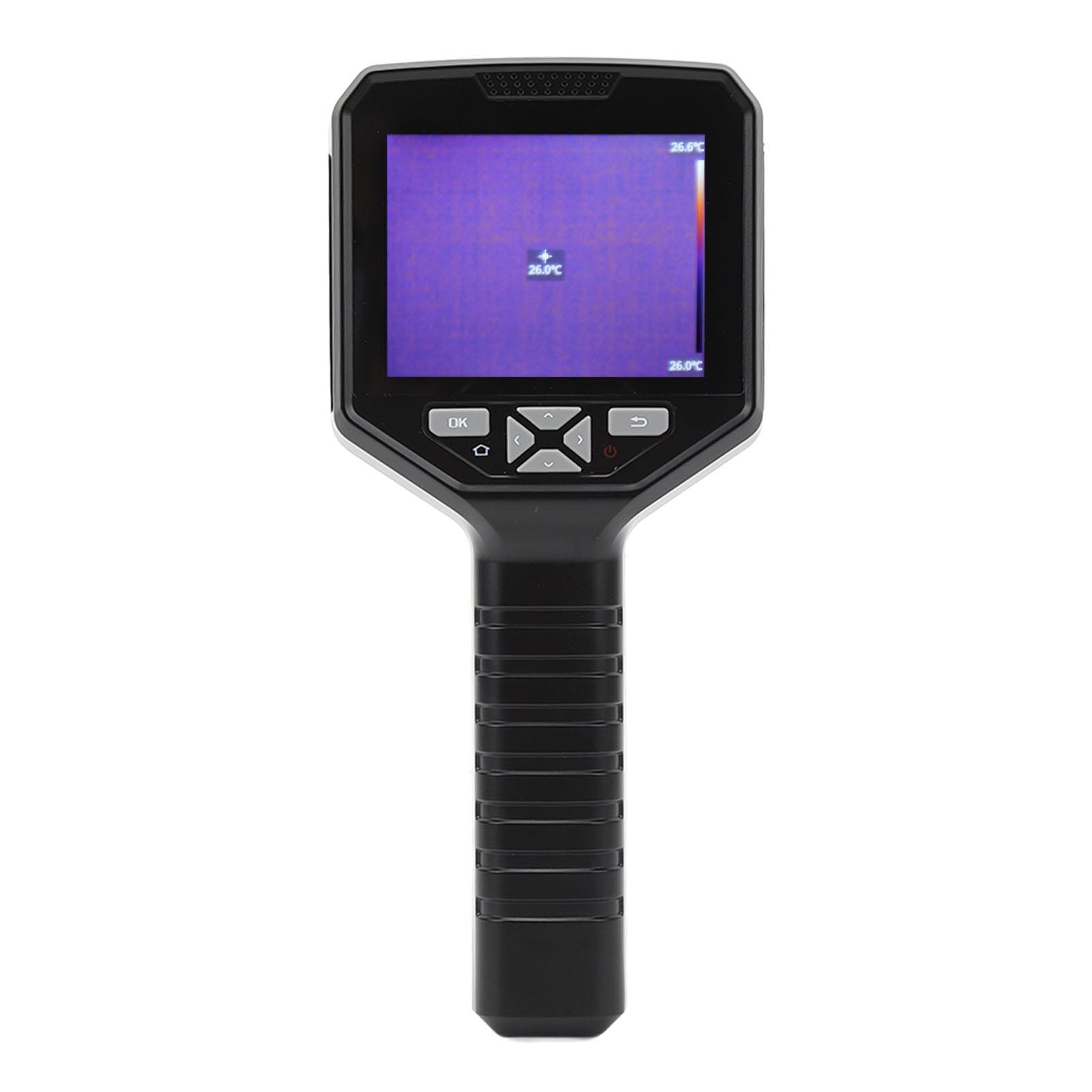 

DP 22 Ручная тепловизионная камера с экраном 3,5 дюйма и разрешением 320x240. Ручная инфракрасная тепловизионная камера.