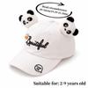 Berretto da Baseball Panda Versatile Traspirante con Visiera Carino per Ragazzo Ragazza Cappello da Sole Per l'Estate all'Aperto