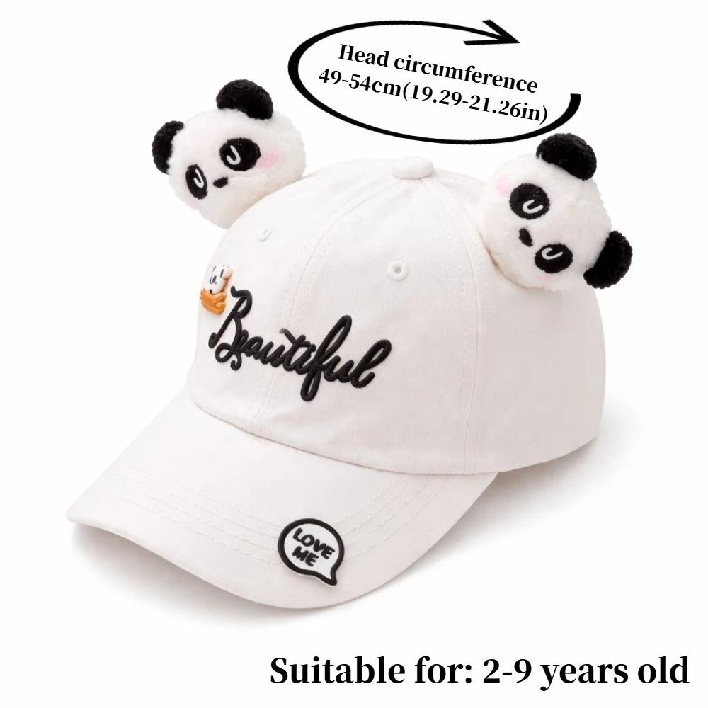 Berretto da Baseball Panda Versatile Traspirante con Visiera Carino per Ragazzo Ragazza Cappello da Sole Per l'Estate all'Aperto