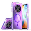 Luxury Metal Lens MagSafe Magnetic Phone Case For Redmi Note 14 13 Pro 4G 5G For Xiaomi 14T Wireless Charging Discolour Cover