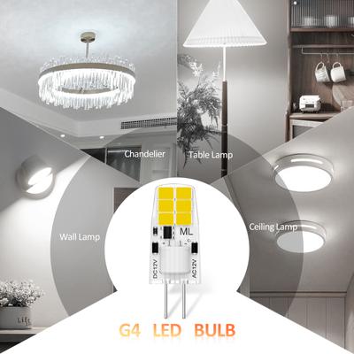4/8 Stück G4LED Plug-in-Glühbirne Superhelle Lichtquelle LED Energiesparende kleine Glühbirne Geeignet für Pendelleuchte Kristalllampe