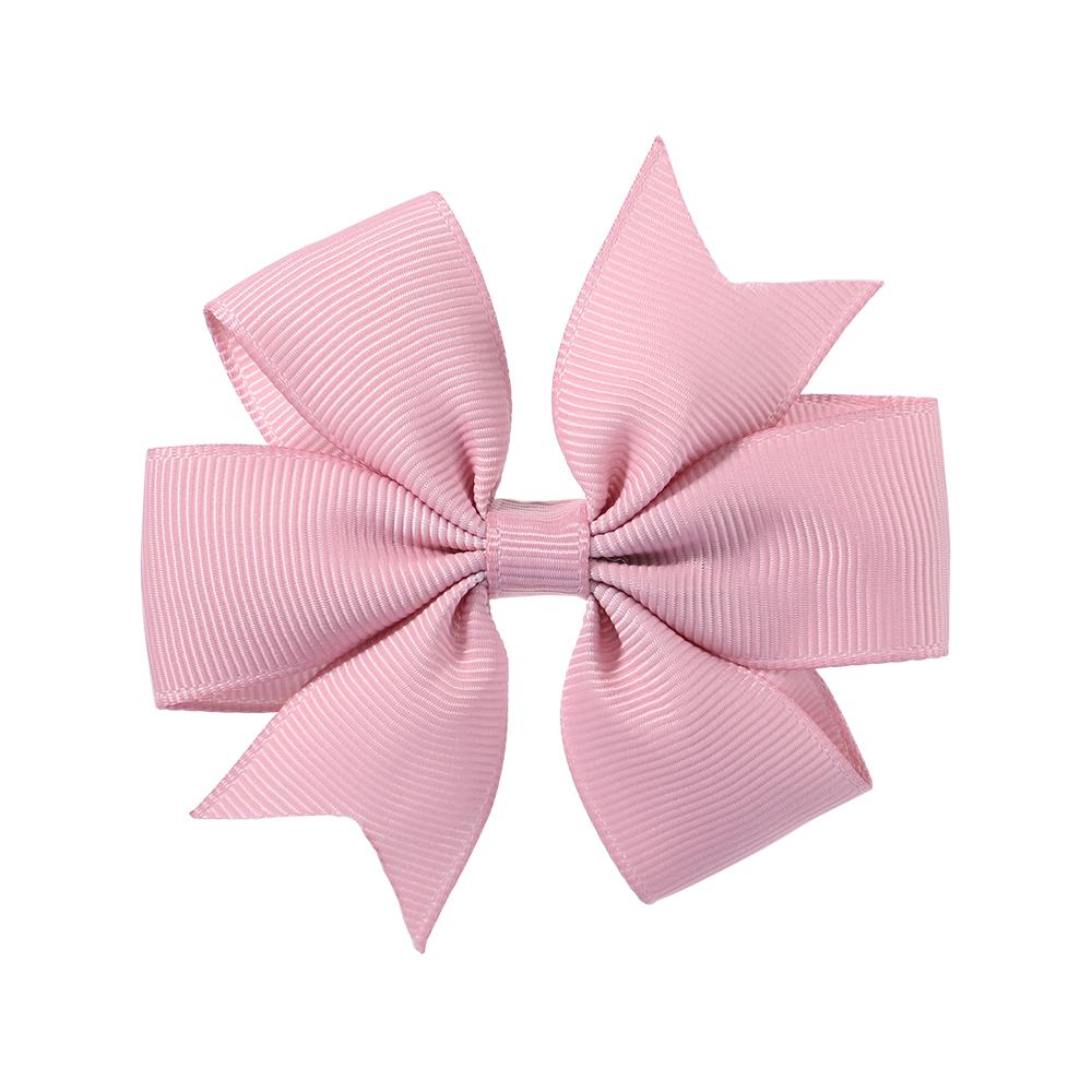 1 st Färger Enfärgat Grosgrainband Rosetter Spännen Hårnål Flicks hårosetter Boutique Hårspänne Håraccessoarer Barn Håraccessoarer 564