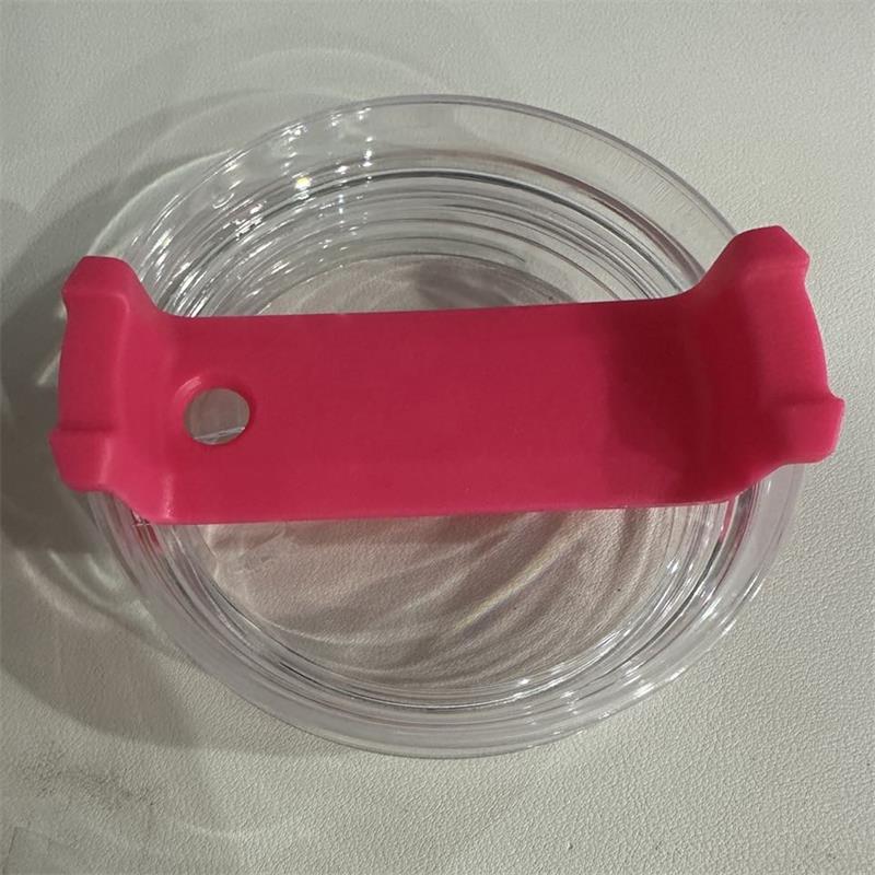 40Oz Tumbler Cup Lid Food Grade Straight Cup Lid Splash Resistant Straw Hole Skinny Tumbler Cover Replacement