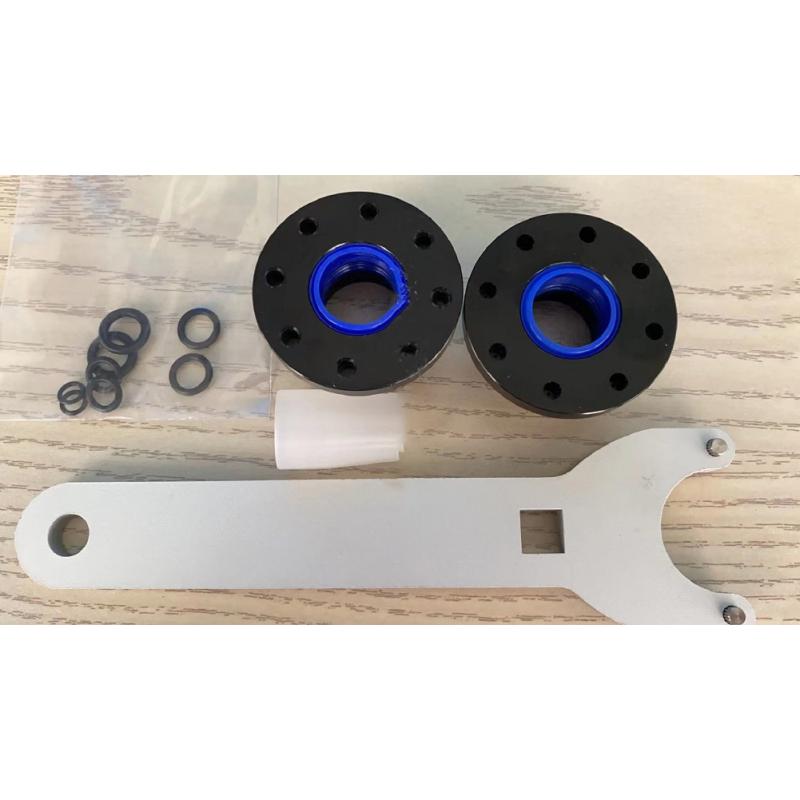 Hs5157 Front Mount Hydraulic Steering Cylinder Seal Kit With Pin Wrench Compatible For Seastar