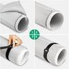 Upgrade Air Conditioner Tube Protective Sleeve with 2 Adjustable Straps Portable AC Hose Pipe Insulation Cover For Hot Summer